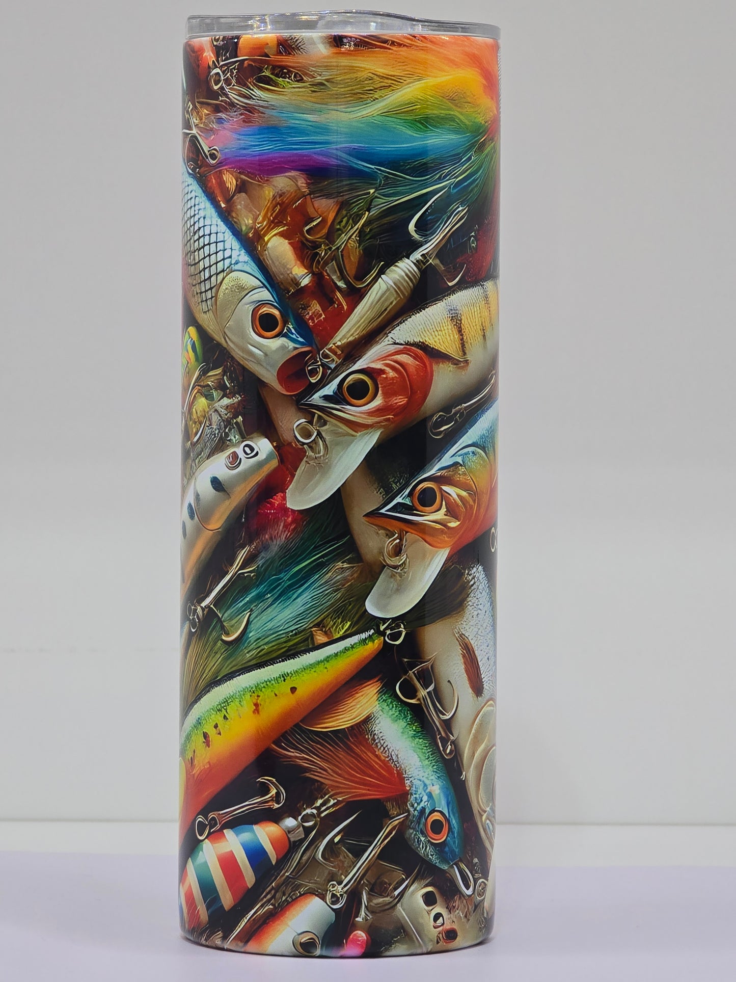 20 oz Fishing Lure Tumbler