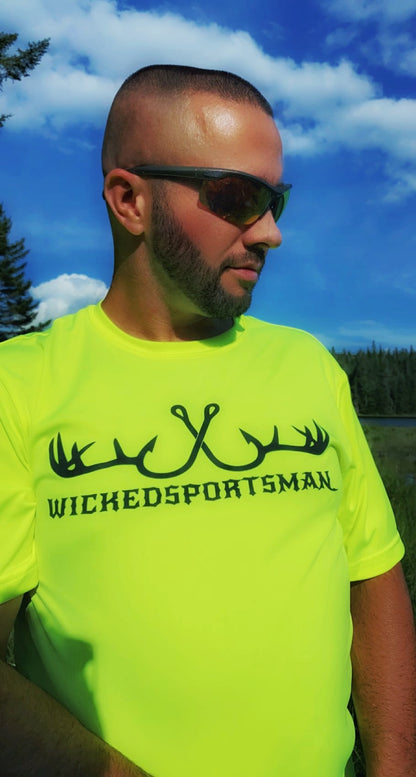 Wickedsportsman shirtsleeve UPF Tee shirt