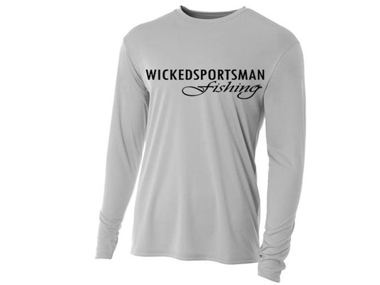 Long-sleeve Wickedsportsman fishing shirt